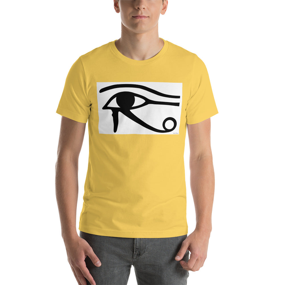 Classic Crew Neck Tee - Eye of Horus - Ronz-Design-Unique-Apparel