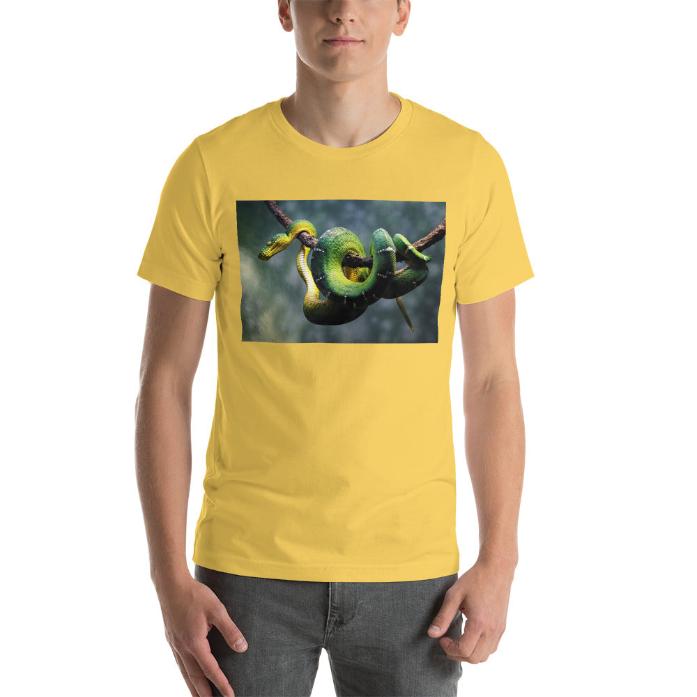 Premium Soft Crew Neck - Green Tree Python