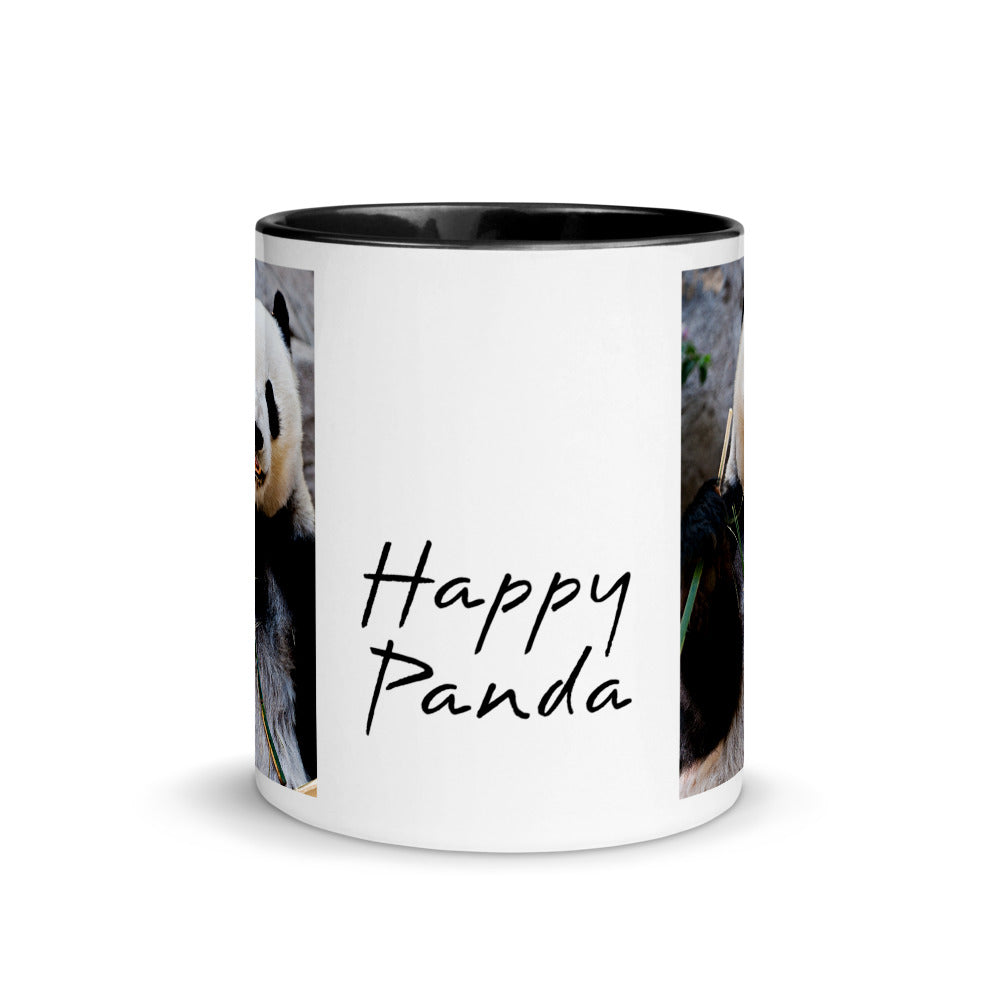 Color Inside 11oz Ceramic Mug - Happy Panda