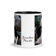 Load image into Gallery viewer, Color Inside 11oz Ceramic Mug - Bamboo Panda
