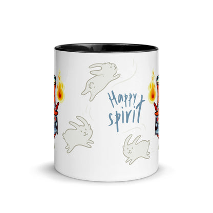 Color Inside 11oz Ceramic Mug - Happy Spirit