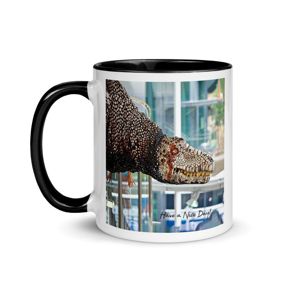 Color Inside 11oz Ceramic Mug - Have a Nice Day!