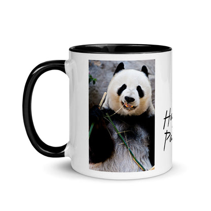 Color Inside 11oz Ceramic Mug - Happy Panda
