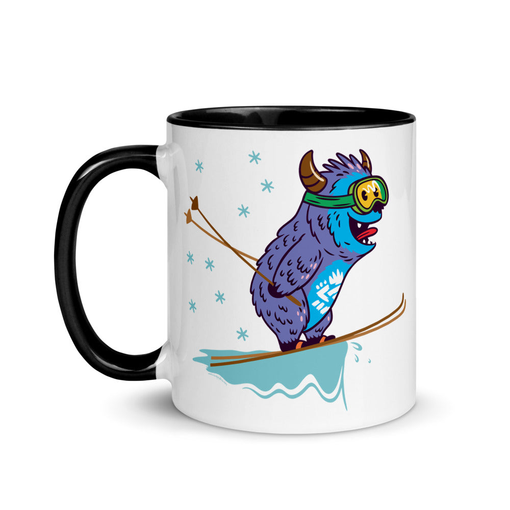 Color Inside 11oz Ceramic Mug - Yeti Lift Off!