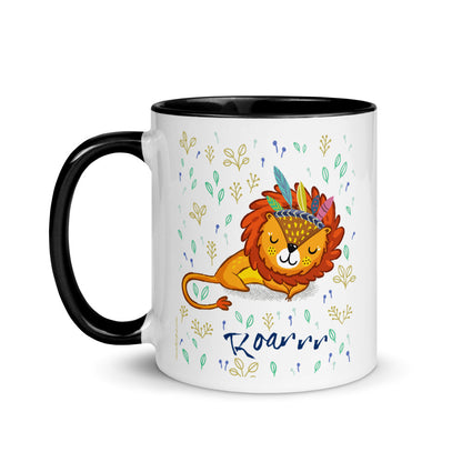 Color Inside 11oz Ceramic Mug - Roarrr