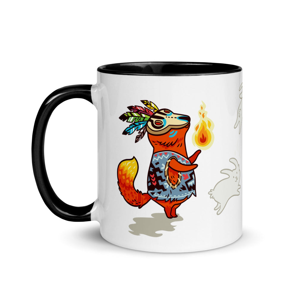 Color Inside 11oz Ceramic Mug - Happy Spirit