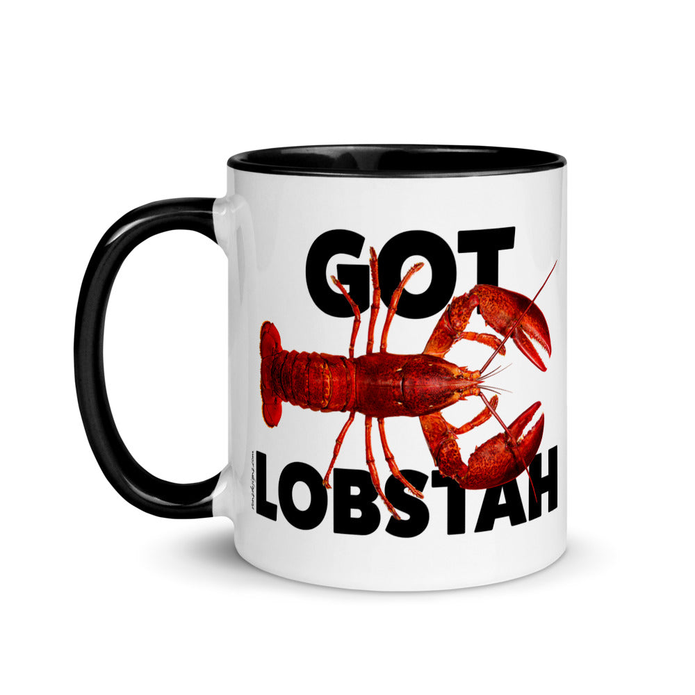 Color Inside 11oz Ceramic Mug - Got Lobstah!