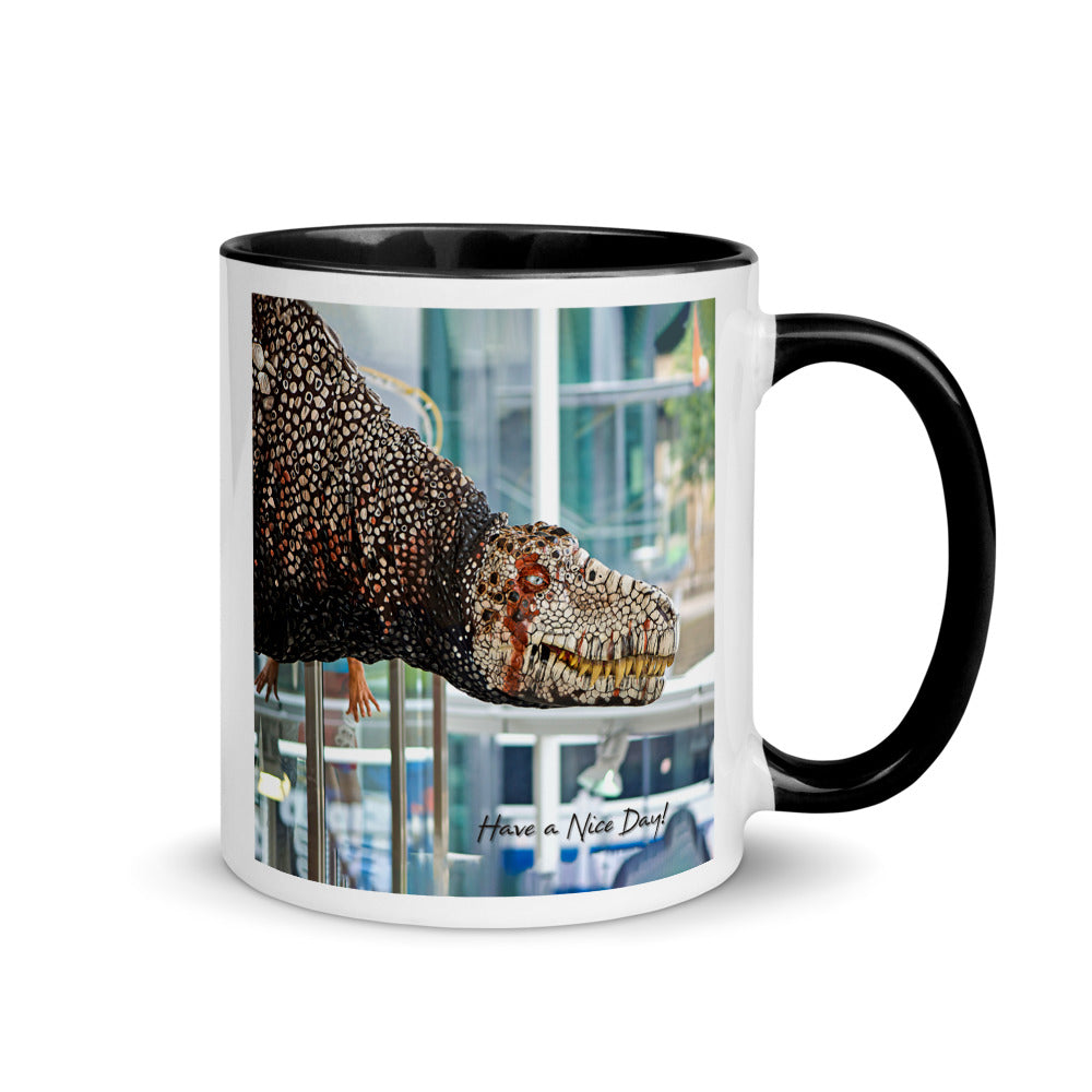 Color Inside 11oz Ceramic Mug - Have a Nice Day!