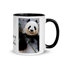 Load image into Gallery viewer, Color Inside 11oz Ceramic Mug - Happy Panda
