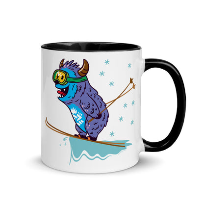 Color Inside 11oz Ceramic Mug - Yeti Lift Off!