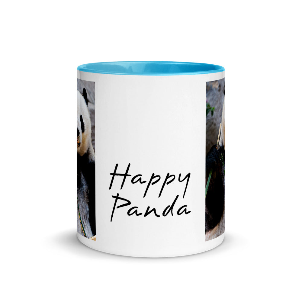 Color Inside 11oz Ceramic Mug - Happy Panda