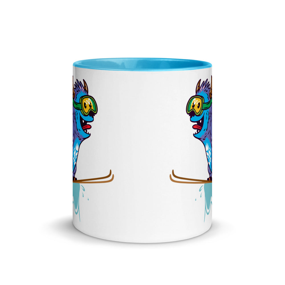 Color Inside 11oz Ceramic Mug - Yeti Lift Off!