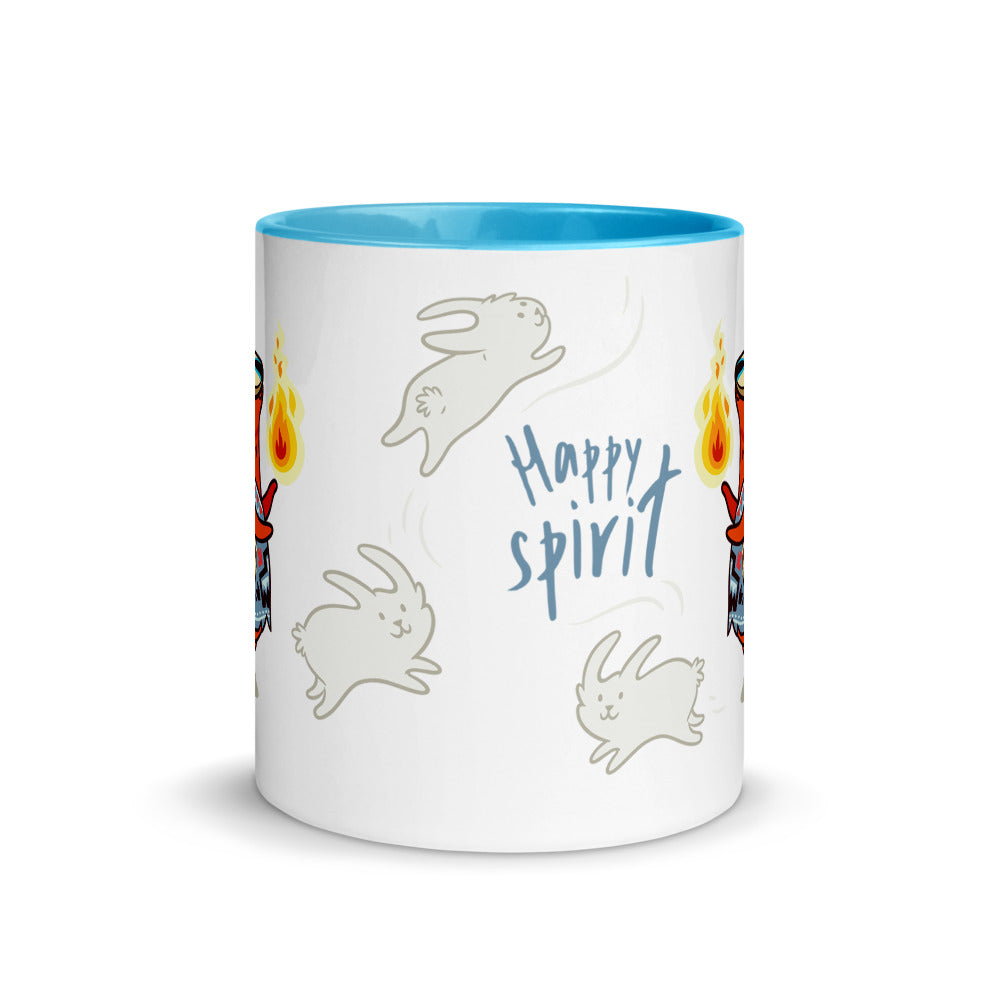 Color Inside 11oz Ceramic Mug - Happy Spirit
