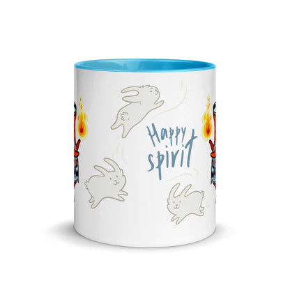 Color Inside 11oz Ceramic Mug - Happy Spirit