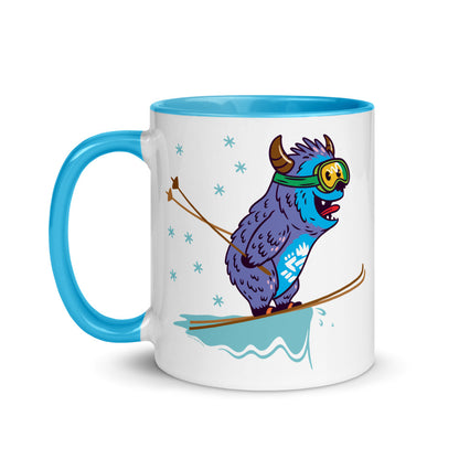 Color Inside 11oz Ceramic Mug - Yeti Lift Off!