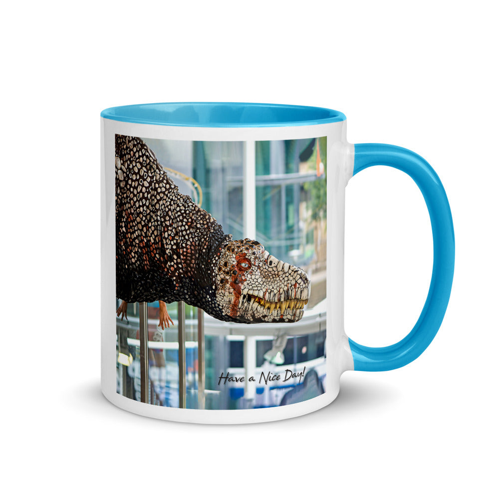 Color Inside 11oz Ceramic Mug - Have a Nice Day!