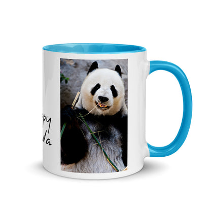 Color Inside 11oz Ceramic Mug - Happy Panda