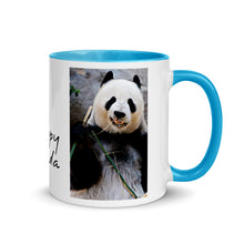 Load image into Gallery viewer, Color Inside 11oz Ceramic Mug - Happy Panda
