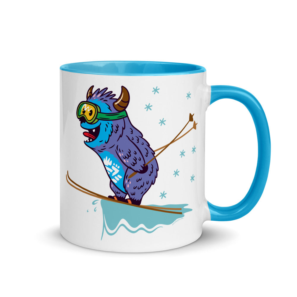 Color Inside 11oz Ceramic Mug - Yeti Lift Off!