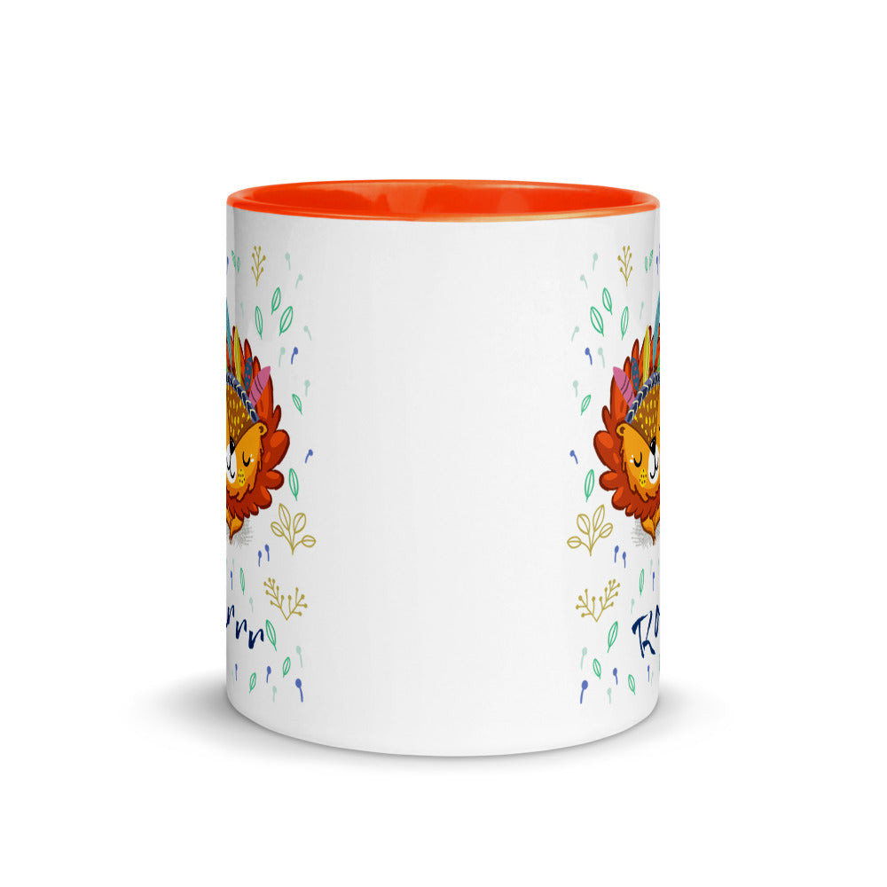 Color Inside 11oz Ceramic Mug - Roarrr