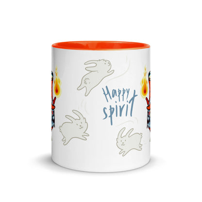 Color Inside 11oz Ceramic Mug - Happy Spirit