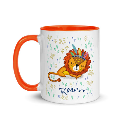 Color Inside 11oz Ceramic Mug - Roarrr