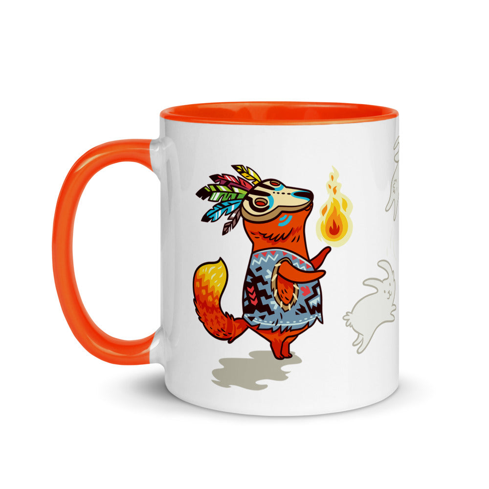 Color Inside 11oz Ceramic Mug - Happy Spirit