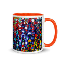 Load image into Gallery viewer, Color In 11oz Ceramic Mug - Abstract Ziggy Cones

