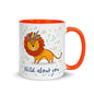 Color Inside 11oz Ceramic Mug - Wild About You