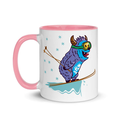 Color Inside 11oz Ceramic Mug - Yeti Lift Off!