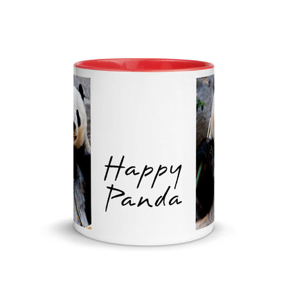 Color Inside 11oz Ceramic Mug - Happy Panda