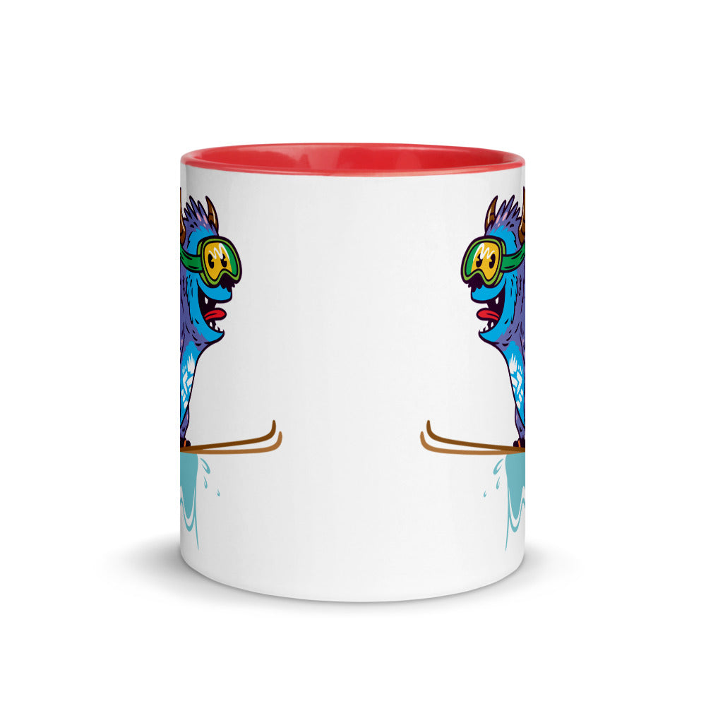 Color Inside 11oz Ceramic Mug - Yeti Lift Off!