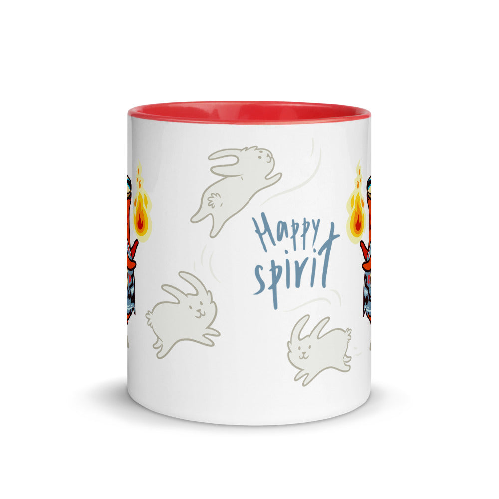 Color Inside 11oz Ceramic Mug - Happy Spirit