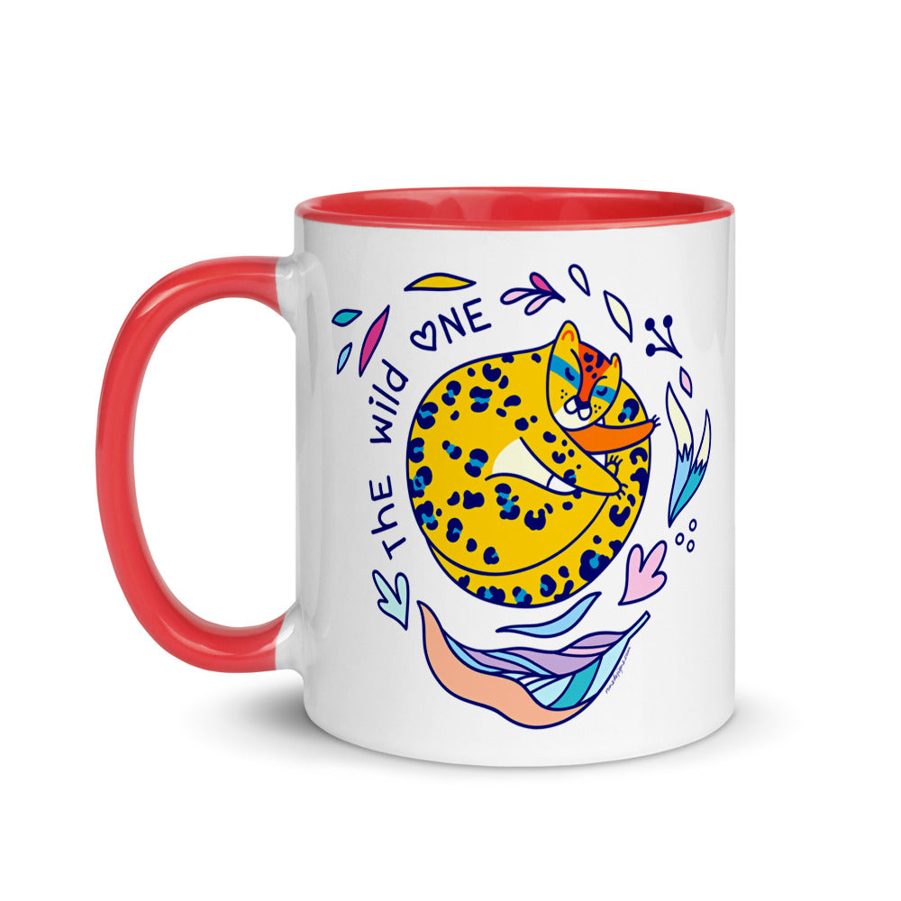 Color Inside 11oz Ceramic Mug - The Wild One