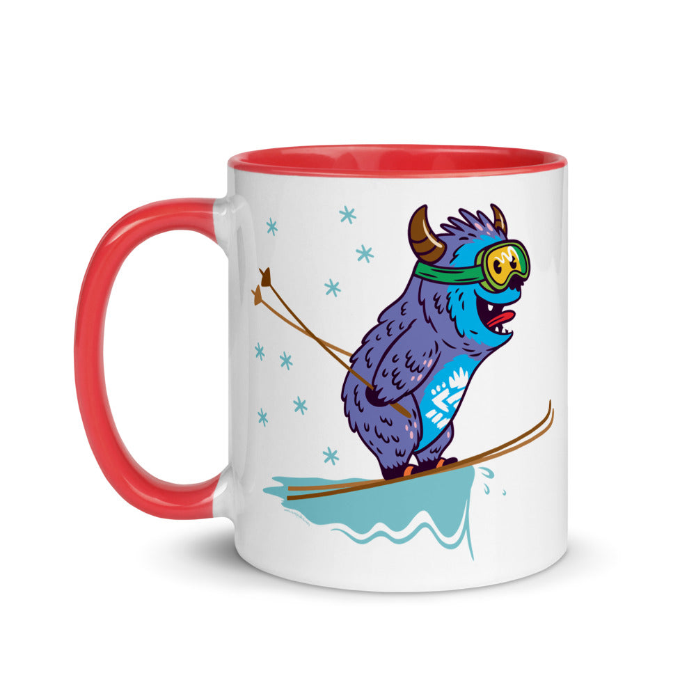 Color Inside 11oz Ceramic Mug - Yeti Lift Off!