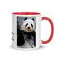 Color Inside 11oz Ceramic Mug - Happy Panda