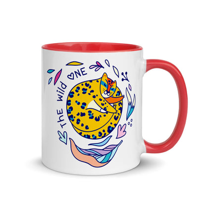 Color Inside 11oz Ceramic Mug - The Wild One