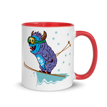 Color Inside 11oz Ceramic Mug - Yeti Lift Off!