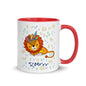 Color Inside 11oz Ceramic Mug - Roarrr