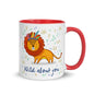 Color Inside 11oz Ceramic Mug - Wild About You