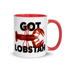Load image into Gallery viewer, Color Inside 11oz Ceramic Mug - Got Lobstah!
