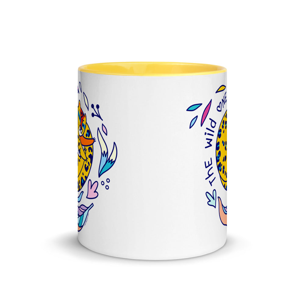 Color Inside 11oz Ceramic Mug - The Wild One