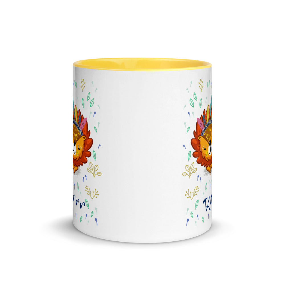 Color Inside 11oz Ceramic Mug - Roarrr