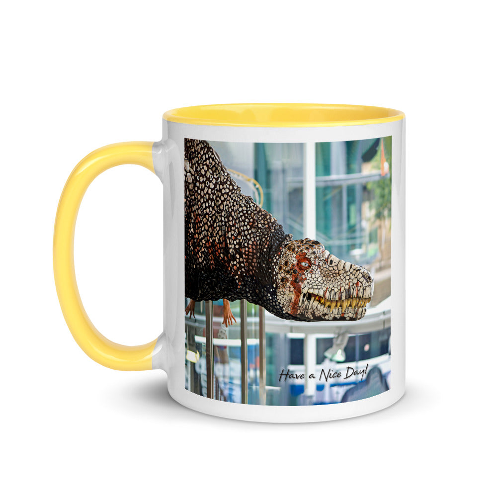 Color Inside 11oz Ceramic Mug - Have a Nice Day!