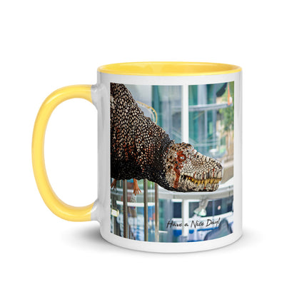 Color Inside 11oz Ceramic Mug - Have a Nice Day!