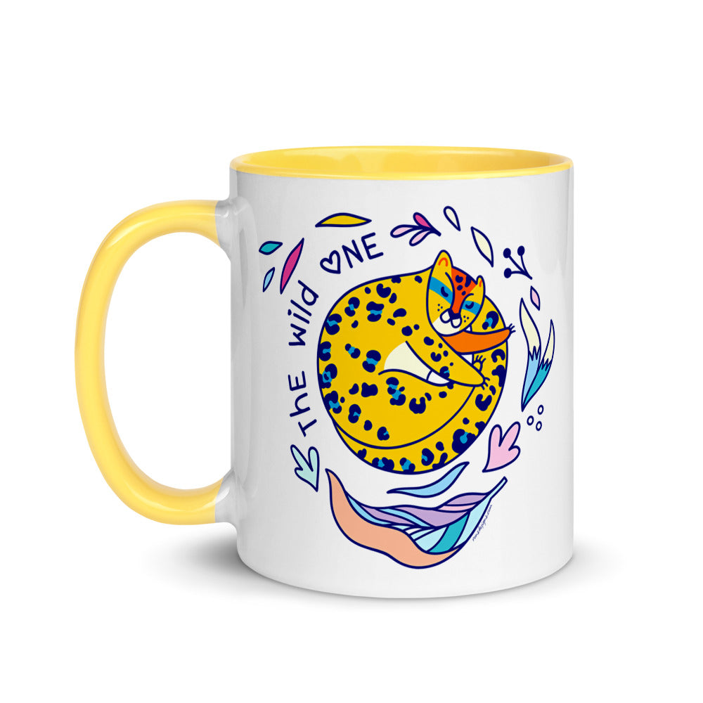 Color Inside 11oz Ceramic Mug - The Wild One