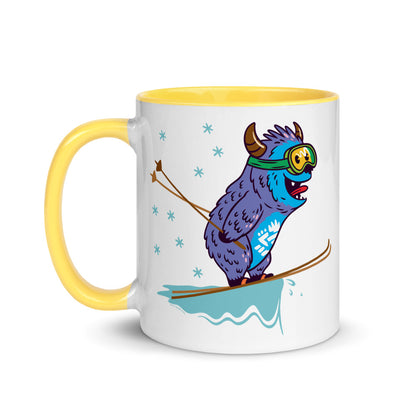 Color Inside 11oz Ceramic Mug - Yeti Lift Off!