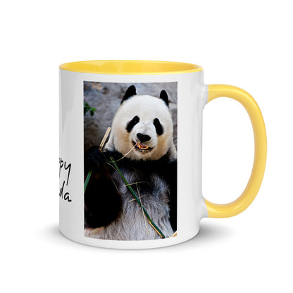 Color Inside 11oz Ceramic Mug - Happy Panda