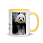 Color Inside 11oz Ceramic Mug - Happy Panda
