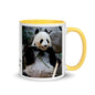 Color Inside 11oz Ceramic Mug - Bamboo Panda